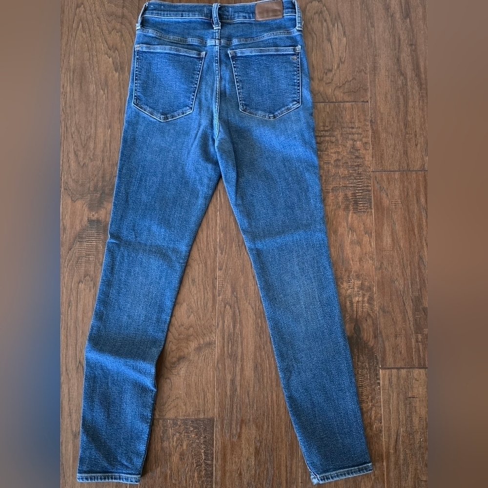 Women's Blue Denim Jeans - Picture 6 of 12